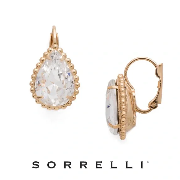 Sorrelli Pear Cut Dangle Earrings NWT - Picture 1 of 16
